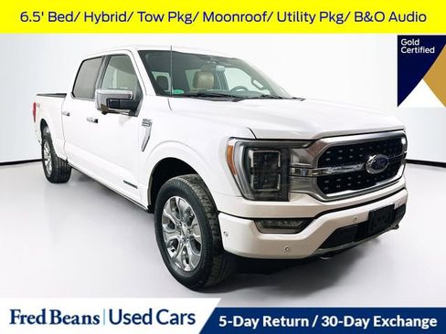 Certified 2023 Ford F150 Platinum w/ Equipment Group 701A High image 1