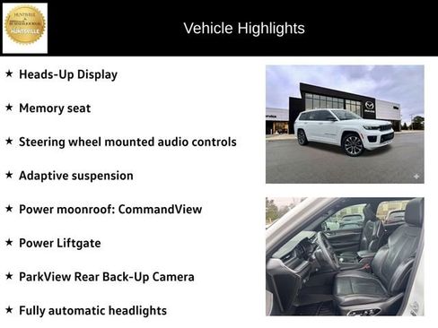 Used 2021 Jeep Grand Cherokee L Overland w/ Advanced Protech Group III image 13