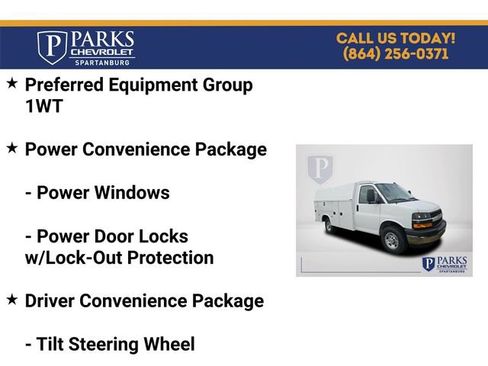 New 2025 Chevrolet Express 3500 w/ Power Convenience Package RWD image 4