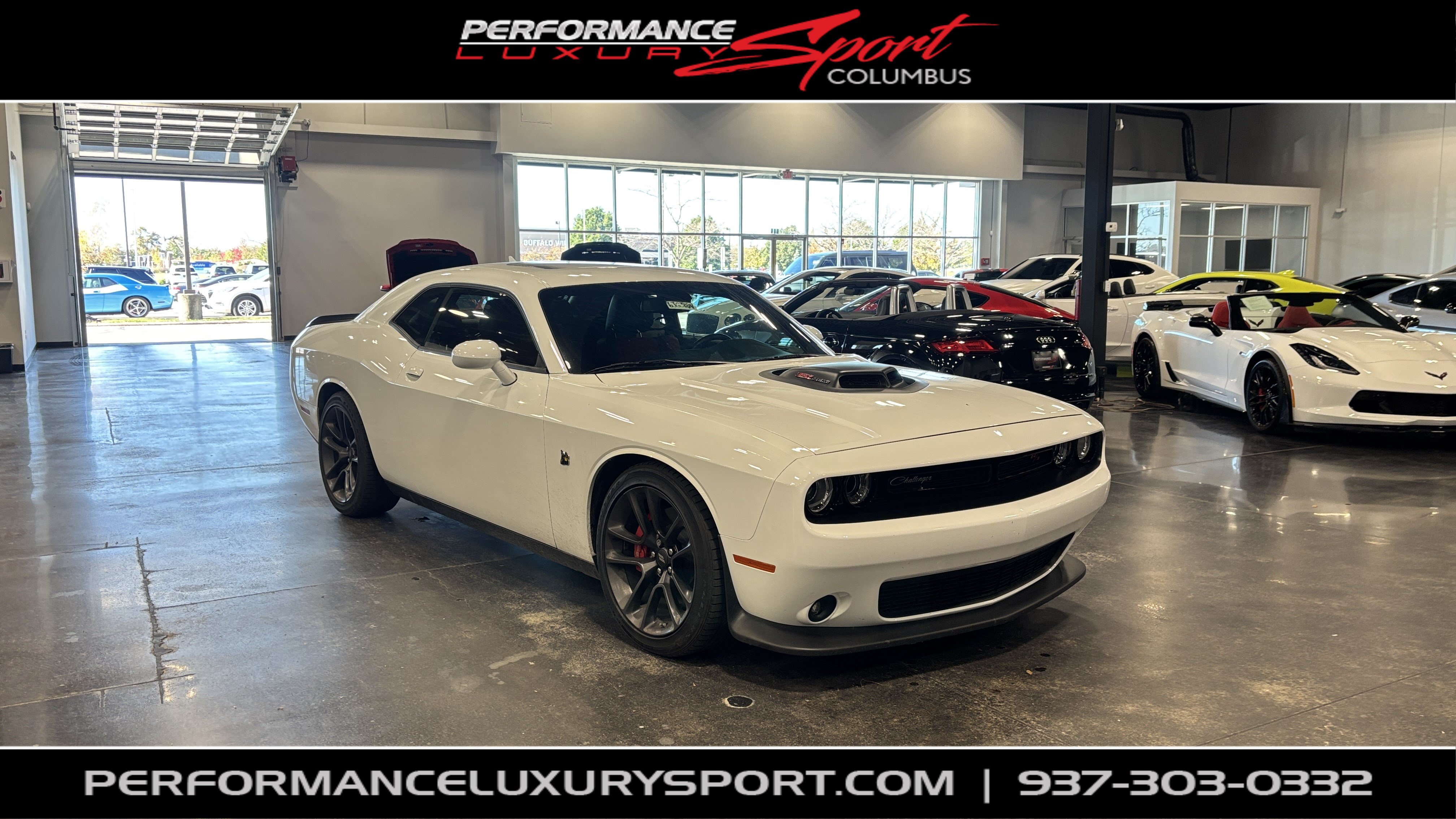 Used 2022 Dodge Challenger R/T Scat Pack w/ Shaker Package RWD image 1