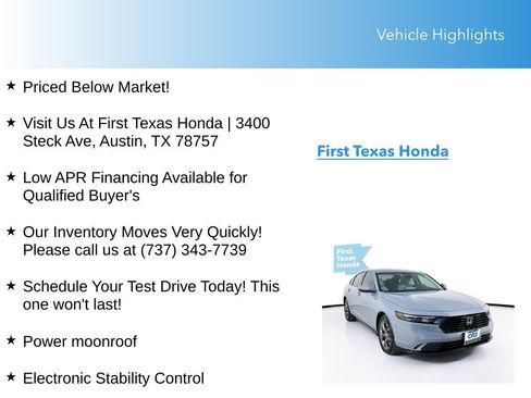 Used 2025 Honda Accord EX-L image 10