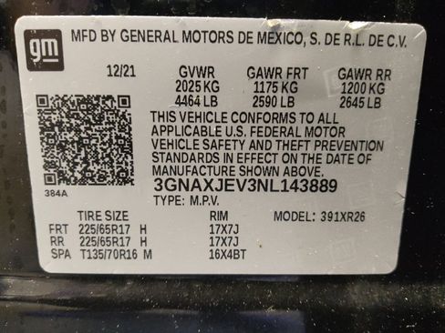 Used 2022 Chevrolet Equinox LT w/ Driver Convenience Package FWD image 33