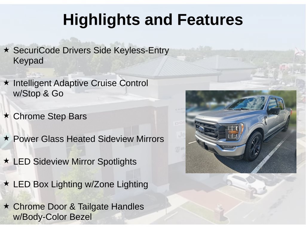 Used 2021 Ford F150 XLT w/ Equipment Group 302A High RWD image 3