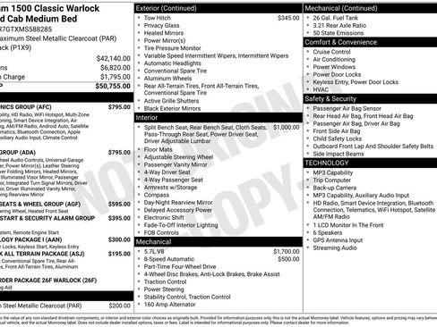 Used 2021 RAM 1500 Warlock w/ Luxury Group AWD/4WD image 26