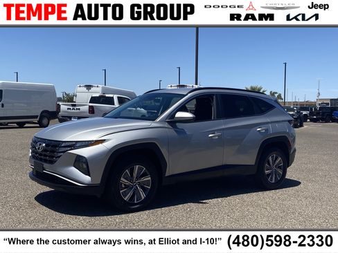 Used 2023 Hyundai Tucson Blue AWD/4WD image 1