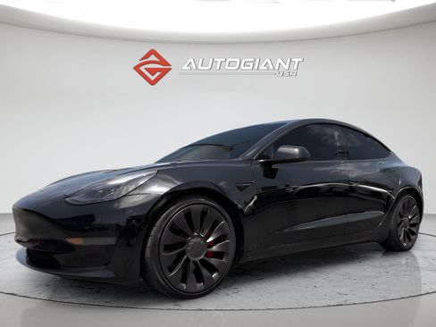Used 2022 Tesla Model 3 Performance AWD/4WD image 27