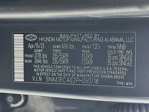Used 2023 Hyundai Tucson Limited AWD/4WD image 33