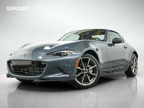Used 2021 MAZDA MX-5 Miata RF Grand Touring RWD image 1