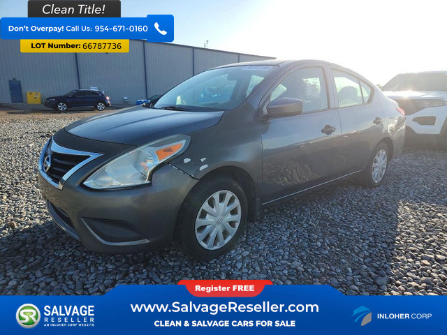Used 2016 Nissan Versa S FWD image 1