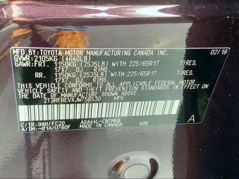 Used 2018 Toyota RAV4 XLE image 33