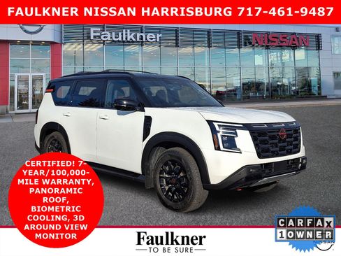 Certified 2025 Nissan Armada PRO-4X w/ Pro-4X Premium Package image 1