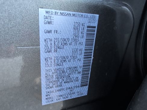 New 2026 INFINITI QX60 Autograph image 34