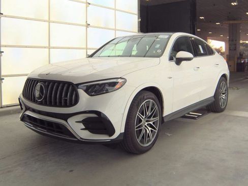 Used 2024 Mercedes-Benz GLC 43 AMG 4MATIC Coupe w/ Driver Assistance Package image 2