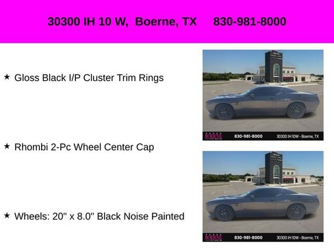 Used 2023 Dodge Challenger R/T w/ Blacktop Package RWD image 19
