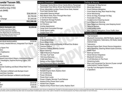 Used 2023 Hyundai Tucson SEL w/ Convenience Package FWD image 14