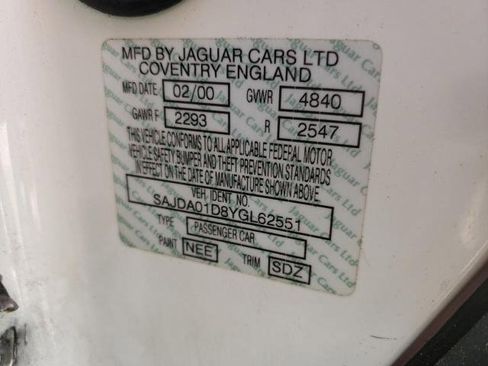 Used 2000 Jaguar S-TYPE 4.0 image 10