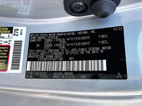 Certified 2023 Toyota Sienna XLE AWD/4WD image 34