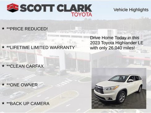 Used 2023 Toyota Highlander LE image 12