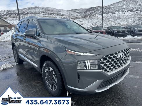 Used 2023 Hyundai Santa Fe Blue w/ Cargo Package image 1