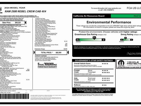 Used 2024 RAM 2500 Rebel w/ Towing Technology Group AWD/4WD image 4