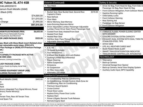Used 2024 GMC Yukon XL AT4 w/ AT4 Premium Plus Package AWD/4WD image 33