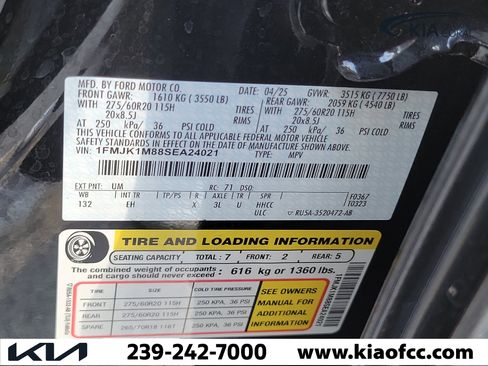 Used 2025 Ford Expedition Max Platinum AWD/4WD image 31