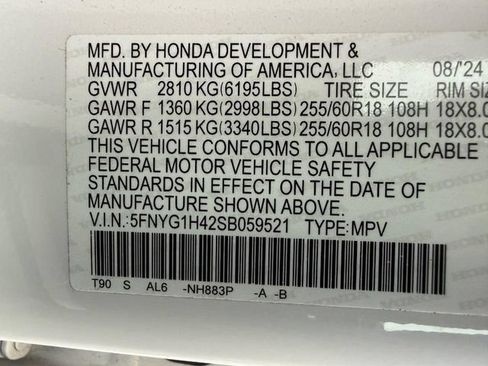 Used 2025 Honda Pilot EX-L image 33