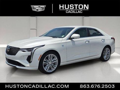 Certified 2025 Cadillac CT4 Premium Luxury w/ Climate Package RWD image 1