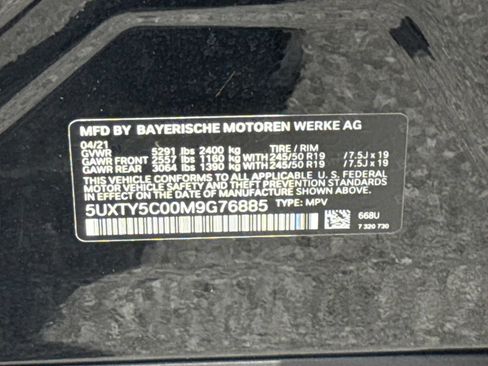 Used 2021 BMW X3 xDrive30i w/ Premium Package AWD/4WD image 30