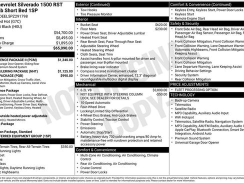 Used 2023 Chevrolet Silverado 1500 RST w/ Convenience Package II AWD/4WD image 40
