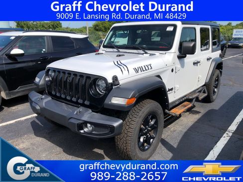 Used 2021 Jeep Wrangler Unlimited Sport AWD/4WD image 1