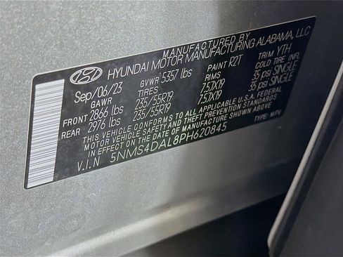 Used 2023 Hyundai Santa Fe Limited AWD/4WD image 33