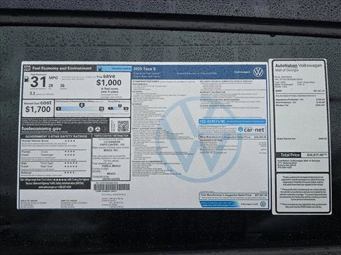 New 2025 Volkswagen Taos S image 19