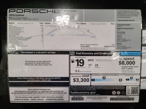 New 2026 Porsche Cayenne image 37