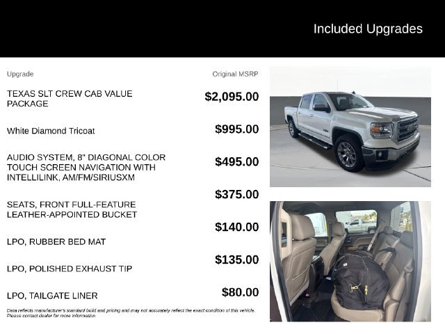 Used 2015 GMC Sierra 1500 SLT RWD image 9