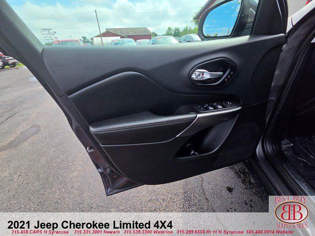 Used 2021 Jeep Cherokee Limited AWD/4WD image 9