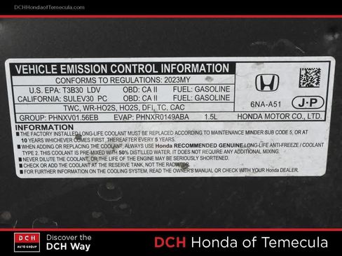Used 2023 Honda Accord EX image 9