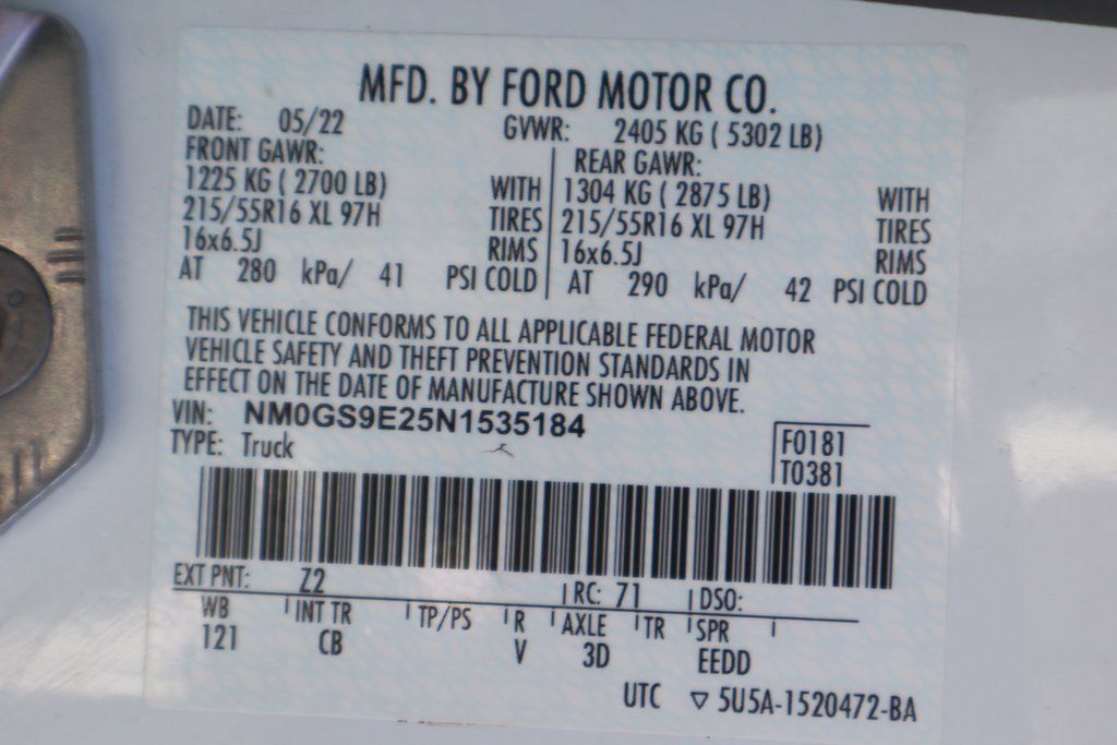 Used 2022 Ford Transit Connect XL FWD image 45