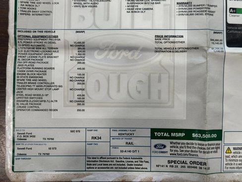 Used 2022 Ford F350 XL w/ Power Equipment Group AWD/4WD image 30