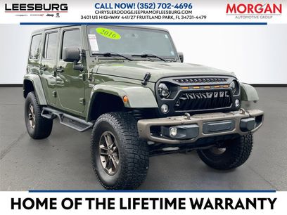 Used 2016 Jeep Wrangler Unlimited Sahara