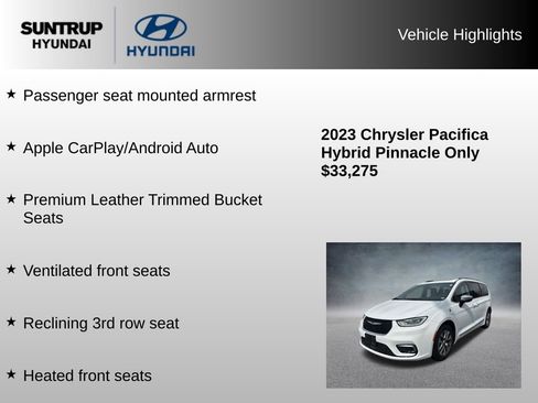 Used 2023 Chrysler Pacifica Pinnacle image 23