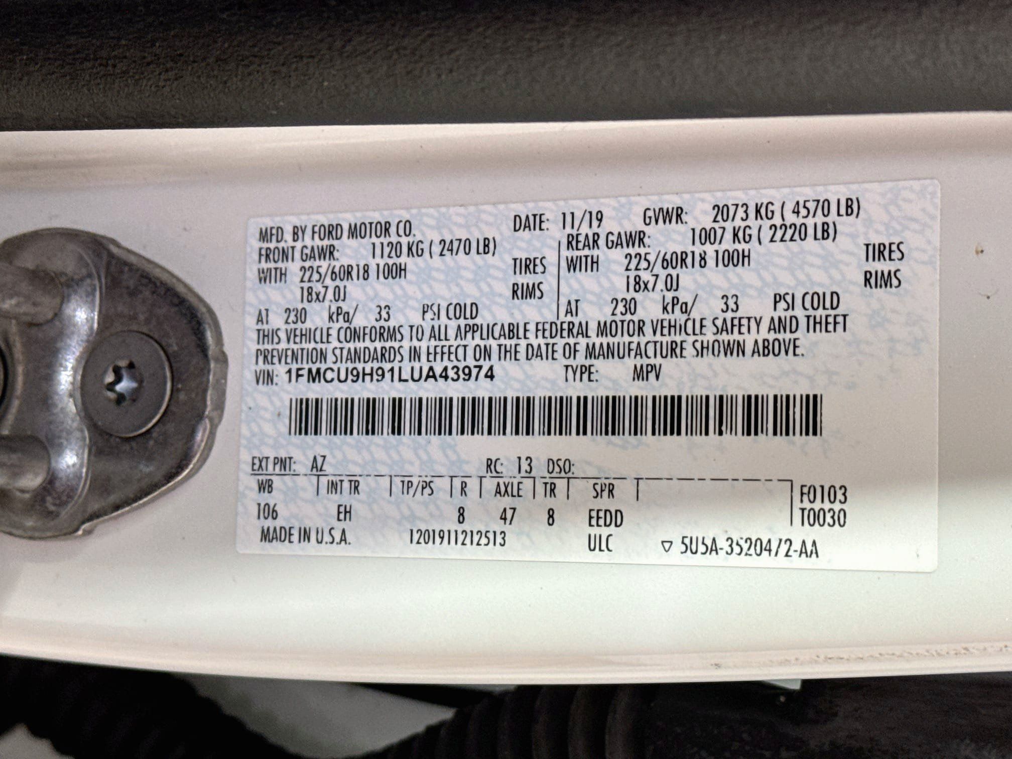 Used 2020 Ford Escape SEL AWD/4WD image 28