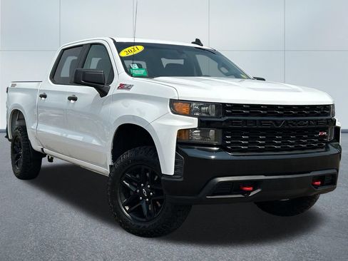 Used 2021 Chevrolet Silverado 1500 Custom Trail Boss AWD/4WD image 33