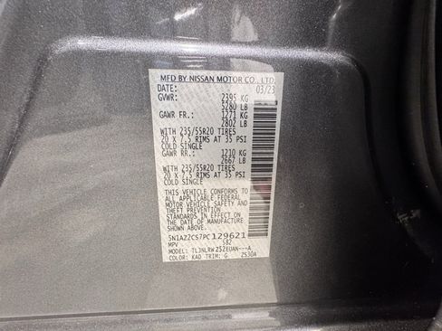 Certified 2023 Nissan Murano SL image 30