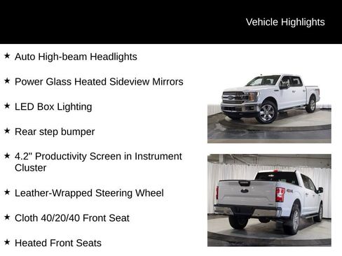 Used 2019 Ford F150 XLT w/ Equipment Group 302A Luxury image 32