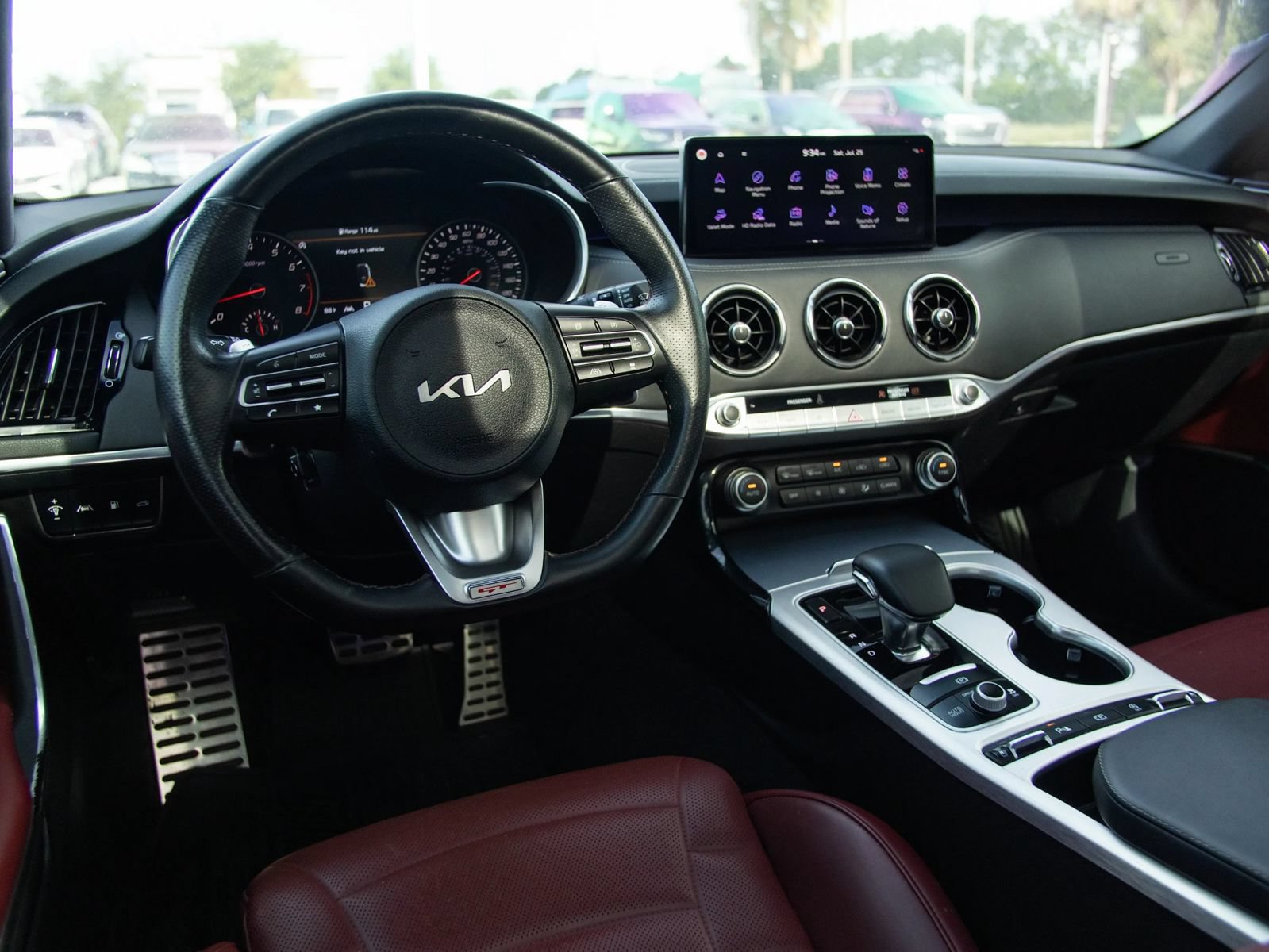 Used 2022 Kia Stinger GT2 w/ Red Interior Color Package RWD image 22