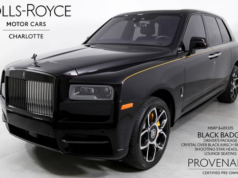 Certified 2023 Rolls-Royce Cullinan Black Badge w/ Driver's Package image 1