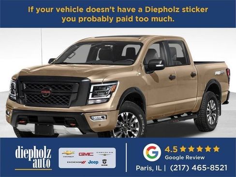 Used 2021 Nissan Titan PRO-4X w/ Pro-4x Utility Package image 1