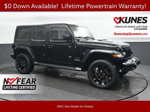 Used 2021 Jeep Wrangler Unlimited Sahara AWD/4WD image 1