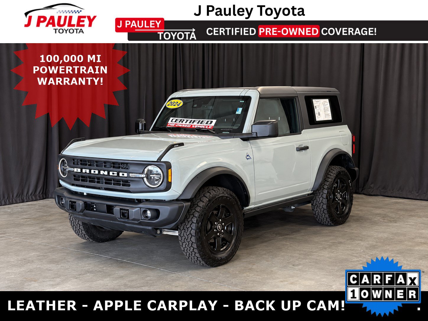 Used 2024 Ford Bronco Black Diamond AWD/4WD image 1
